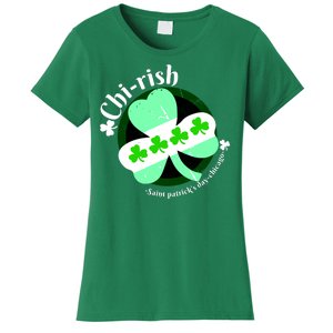 ChiRish St. Patrick's Day Chicago Irish Clover Women's T-Shirt