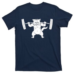 Cat Squat Powerlifting Cool T-Shirt