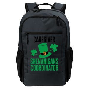 Caregiver St. Patricks Day Shenanigans Coordinator Premium Daily Commute Backpack