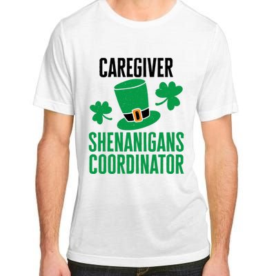 Caregiver St. Patricks Day Shenanigans Coordinator Premium Adult ChromaSoft Performance T-Shirt