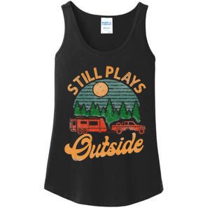 Camping Still Plays Outside Caravan Rv Trailer Ladies Essential Tank