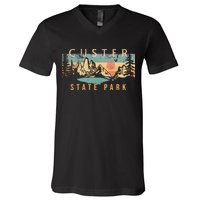 Custer State Park V-Neck T-Shirt