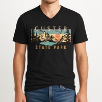 Custer State Park V-Neck T-Shirt