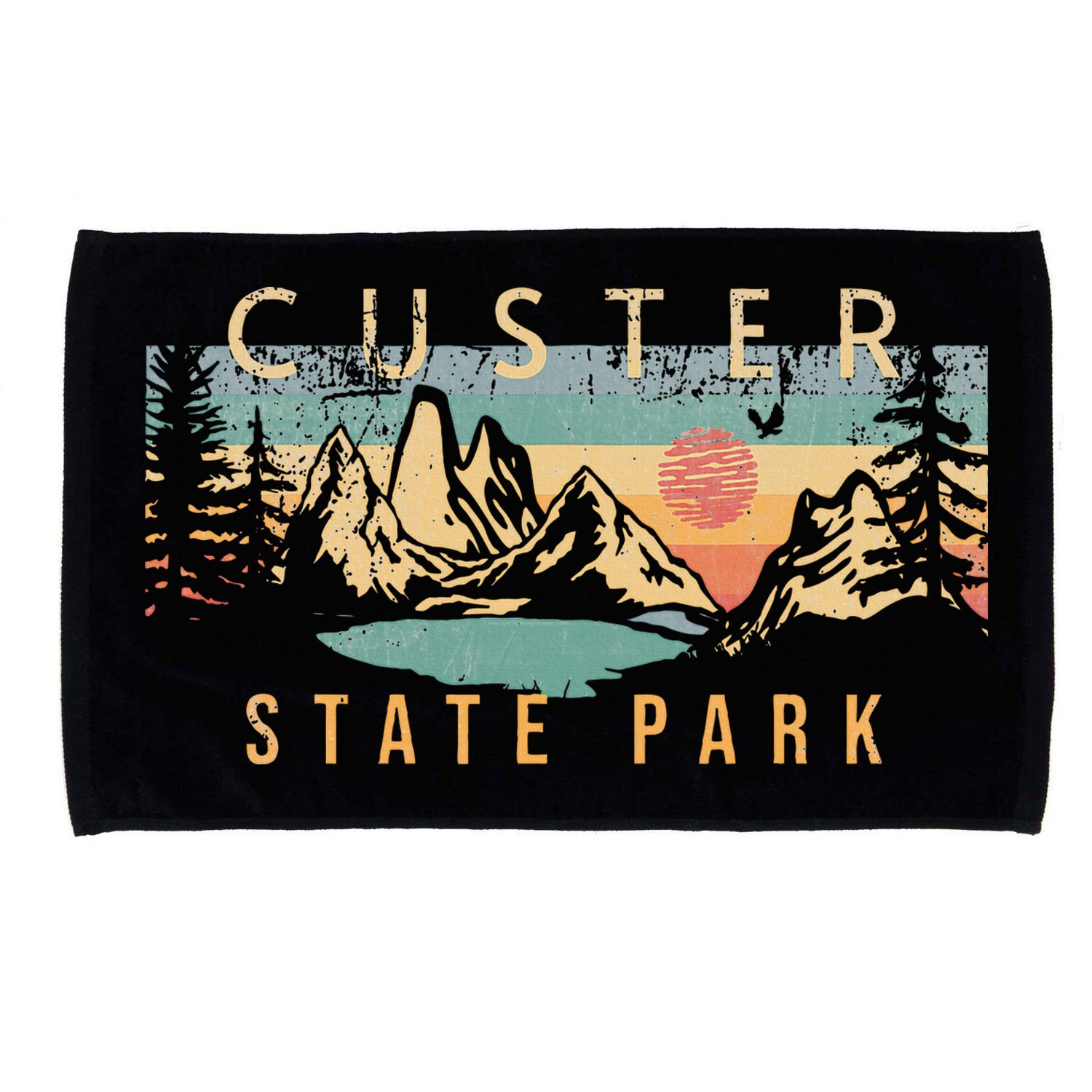 Custer State Park Microfiber Hand Towel