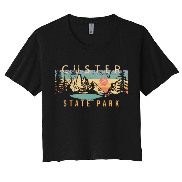 Custer State Park Crop Top