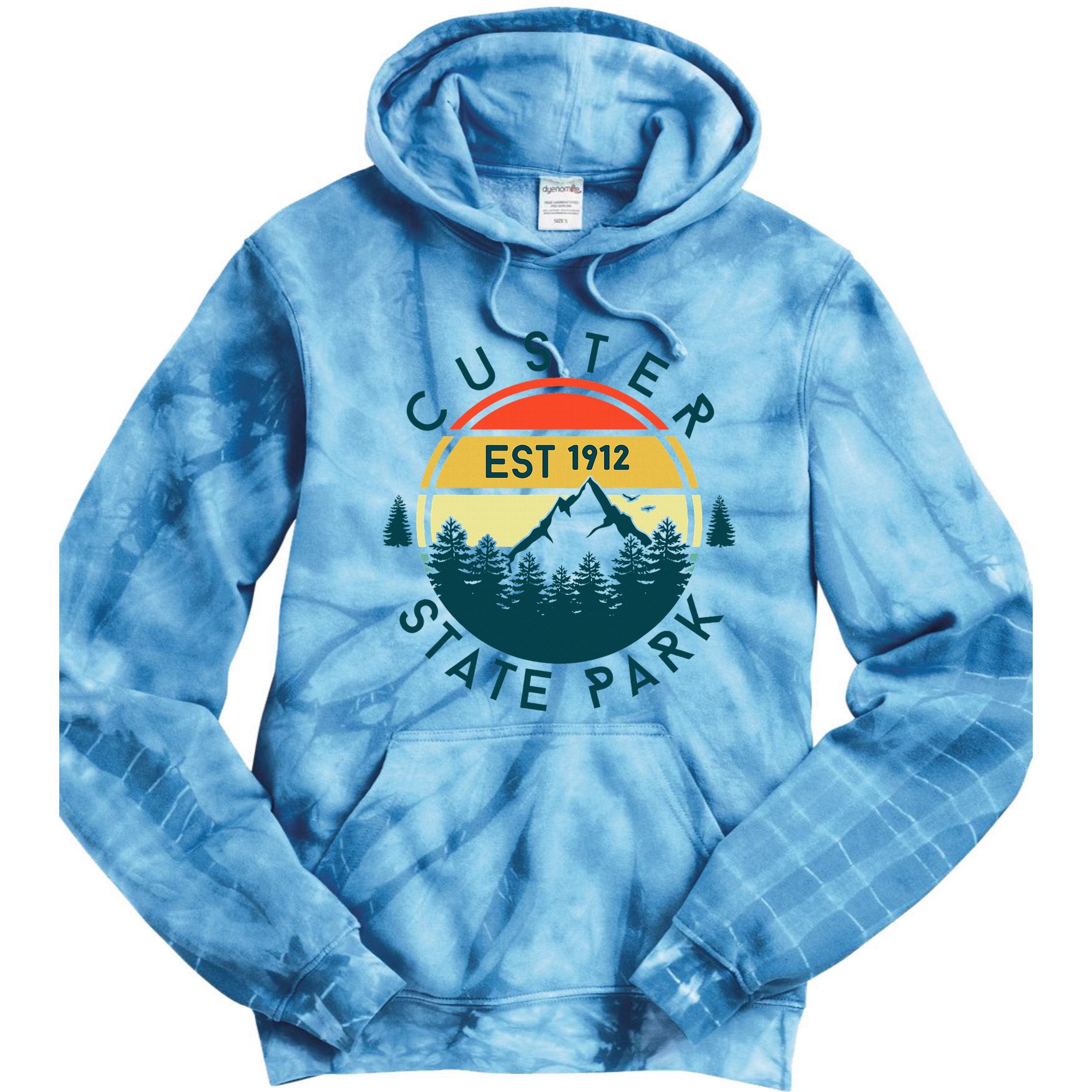 Custer State Park Tie Dye Hoodie