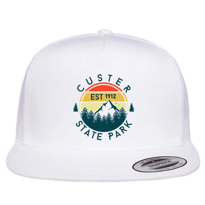 Custer State Park Flat Bill Trucker Hat