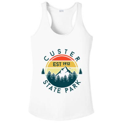 Custer State Park Ladies PosiCharge Competitor Racerback Tank