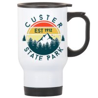 Custer State Park Stainless Steel Travel Mug