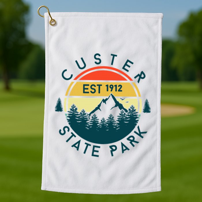 Custer State Park Golf Towel