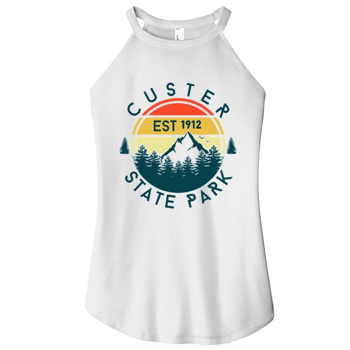 Custer State Park Women's Perfect Tri Rocker Tank