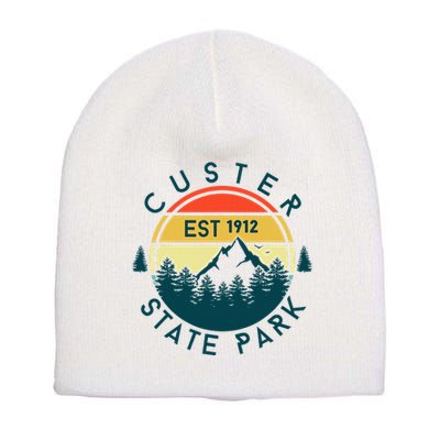 Custer State Park Short Acrylic Beanie