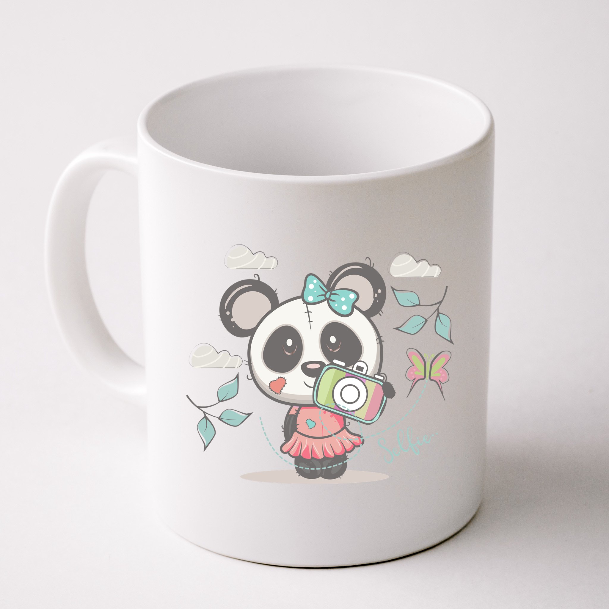 Cute Selfie Panda Girl Mug
