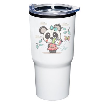 Cute Selfie Panda Girl Tumbler