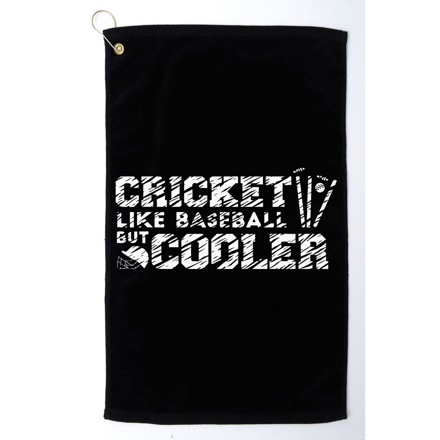 Cricket Sport Player Golf Towel