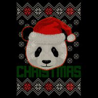 Cute Santa Panda Ugly Christmas Sweater Bucket Hat
