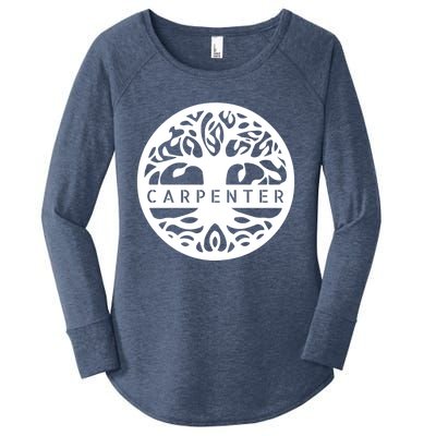 Carpenter St Patrick's Day Matching Family Irish Last Name Cute Gift Women's Perfect Tri Tunic Long Sleeve Shirt