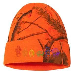 Cactus Succulent Pride Rainbow Plant Lover Subtle Lgbt Gay Kati Licensed 12" Camo Beanie