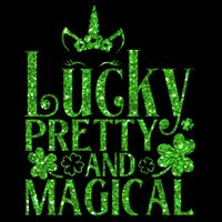 Cute St Patricks Day Lucky Pretty and Magical Bag