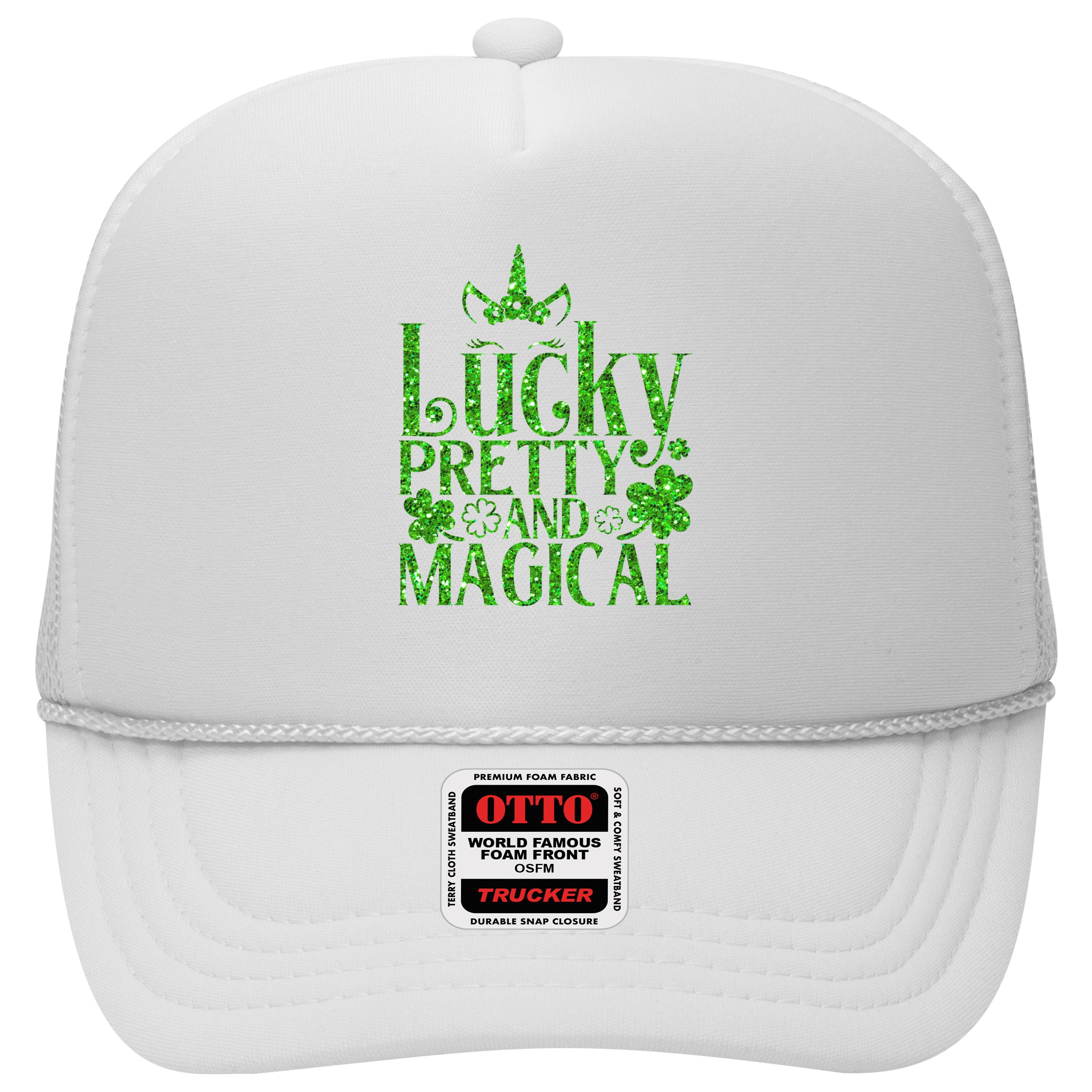 Cute St Patricks Day Lucky Pretty and Magical Hat