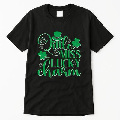 Cute St Patricks Day Little Miss Lucky Charm Tall T-Shirt