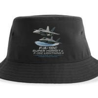 Carrier Strike Pair – F/A-18F & F-35C Sustainable Bucket Hat