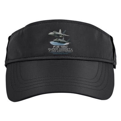 Carrier Strike Pair – F/A-18F & F-35C Adult Drive Performance Visor