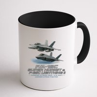 Carrier Strike Pair – F/A-18F & F-35C Mug