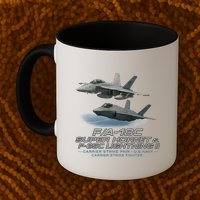 Carrier Strike Pair – F/A-18F & F-35C Mug