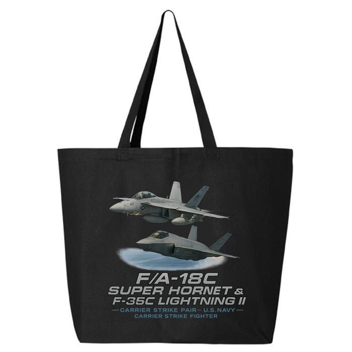 Carrier Strike Pair – F/A-18F & F-35C 25L Jumbo Tote