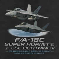 Carrier Strike Pair – F/A-18F & F-35C 25L Jumbo Tote