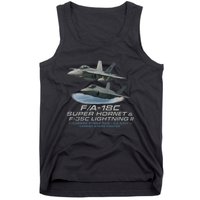 Carrier Strike Pair – F/A-18F & F-35C Tank Top