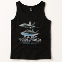 Carrier Strike Pair – F/A-18F & F-35C Tank Top