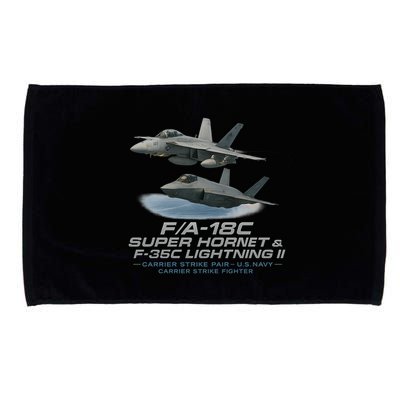 Carrier Strike Pair – F/A-18F & F-35C Microfiber Hand Towel