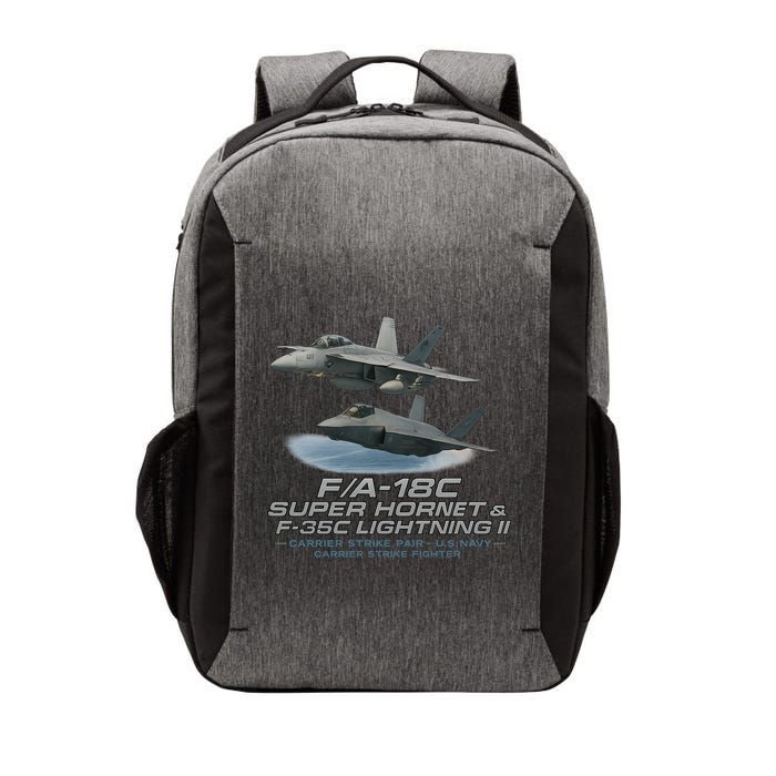 Carrier Strike Pair – F/A-18F & F-35C Vector Backpack