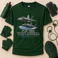 Carrier Strike Pair – F/A-18F & F-35C Performance Shirt