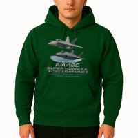 Carrier Strike Pair – F/A-18F & F-35C Hoodie