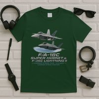 Carrier Strike Pair – F/A-18F & F-35C T-Shirt