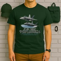 Carrier Strike Pair – F/A-18F & F-35C T-Shirt