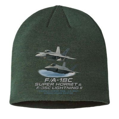 Carrier Strike Pair – F/A-18F & F-35C Sustainable Beanie