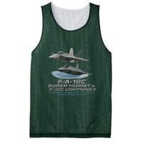 Carrier Strike Pair – F/A-18F & F-35C Mesh Reversible Basketball Jersey Tank