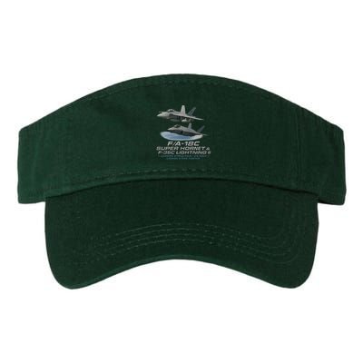 Carrier Strike Pair – F/A-18F & F-35C Visor