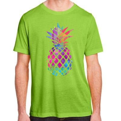 Colorful Simple Pineapple Adult ChromaSoft Performance T-Shirt