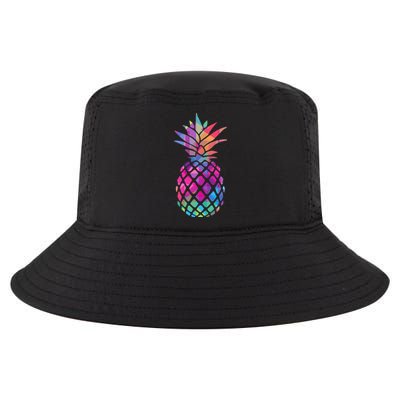 Colorful Simple Pineapple Cool Comfort Performance Bucket Hat