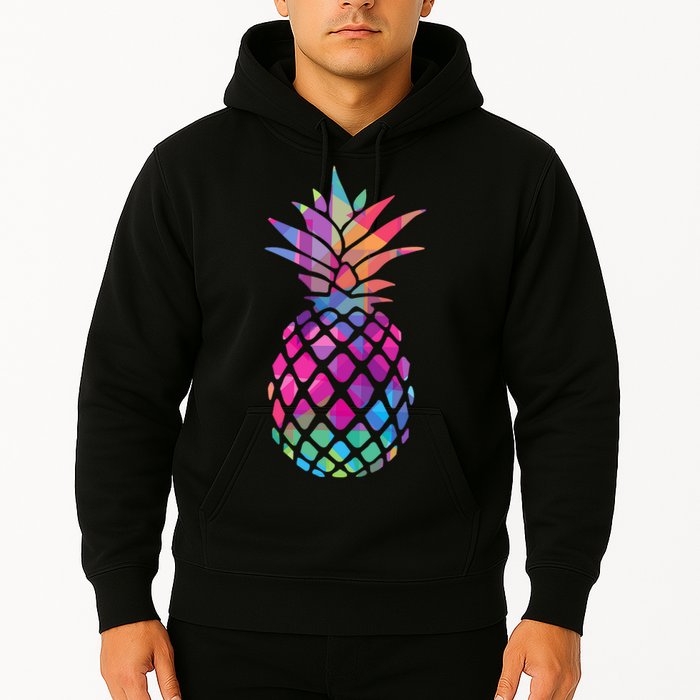 Colorful Simple Pineapple Hoodie