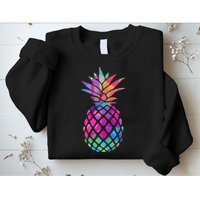 Colorful Simple Pineapple Sweatshirt