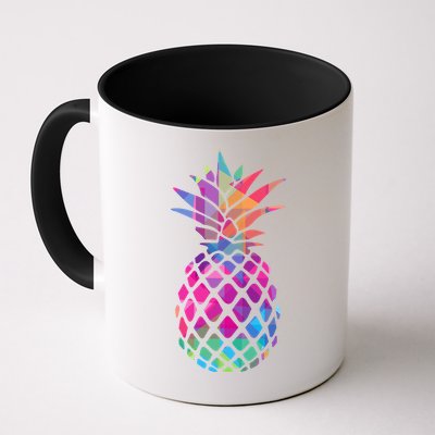 Colorful Simple Pineapple Mug