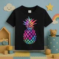 Colorful Simple Pineapple Toddler T-Shirt