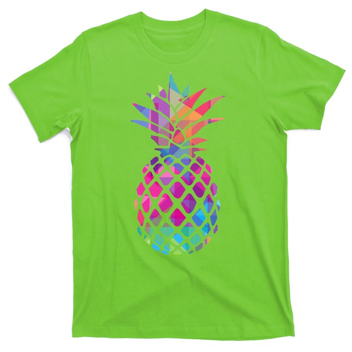 Colorful Simple Pineapple T-Shirt