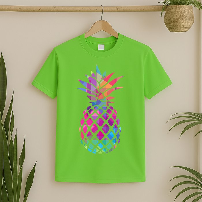 Colorful Simple Pineapple T-Shirt